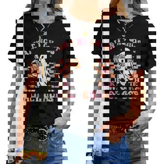 Ain't No Ghost Like The Holy Ghost Christian Halloween Women T-shirt - Thegiftio UK