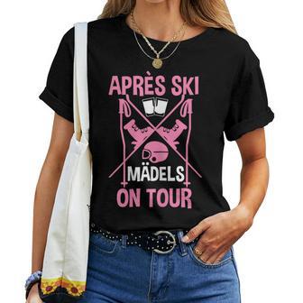 Après Ski Girls On Tour Winter Sport Skier Women's T-shirt Frauen - Geschenkecke