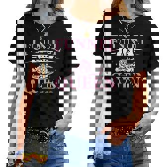 Awesome Funnel Cake Queen A Carnival Funnel Cake Enthusiast Women T-shirt - Monsterry