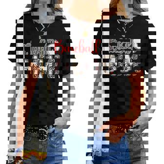 Baseball Meme Of A Baseball Player Baseball Meme Grandma Women T-shirt - Monsterry