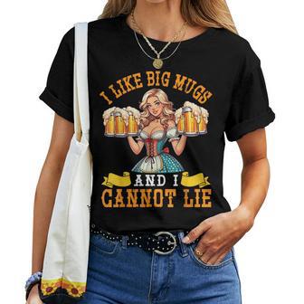 Bavarian Girl Beer Maiden I Like Big And I Cannot Lie Women T-shirt - Thegiftio UK