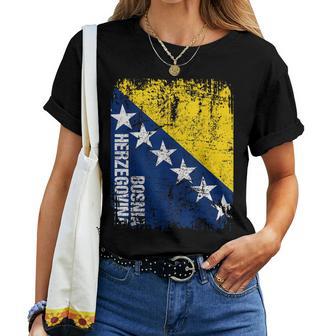 Bosnia Flag Women's Children's Bosnia Herzegovina T-shirt Frauen - Geschenkecke