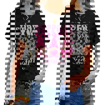 Breast Cancer For Gnomes Support Squad Gnomies Women T-shirt | Mazezy