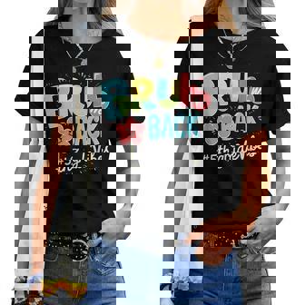 Bruh We Back 5Th Grade Vibes 1St Day Of School Fifth Grade Women T-shirt | Mazezy