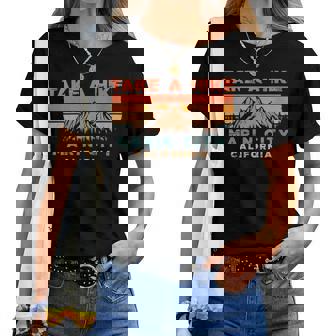 Californiaintage Faire Une Randonnée Marin City Mountain T-shirt femme - Cadeauxyz