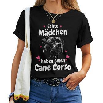 Cane Corso Dog Real Girls Haben Einen Cane Corso T-shirt Frauen - Geschenkecke