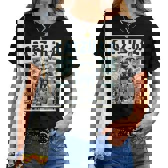 Catzilla Cat Kitten For T-shirt femme - Cadeauxyz