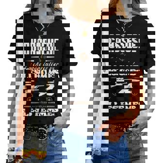 Chasse Chasseresse Idée Cadeau Chasseuse Et Fière T-shirt femme - Cadeauxyz