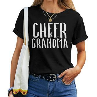 Cheer Grandma T Proud Granny Of Cheerleaders Sports Women T-shirt - Monsterry DE