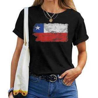 Chile Chile Flag Chille For MenWomenNagersChildren's T-shirt Frauen - Geschenkecke