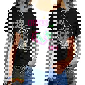 Chucks And Pearls 2024 Voting 2024 Women T-shirt | Mazezy