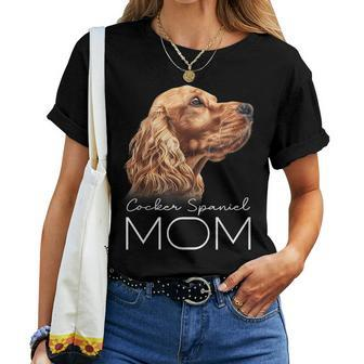 Cocker Spaniel Mama T-shirt Frauen - Seseable
