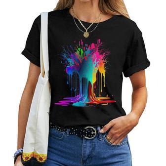 Color Splash For And Women T-shirt Frauen - Geschenkecke