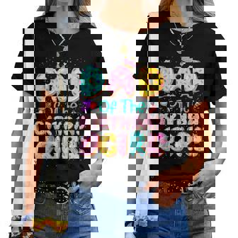 Dad Of The Birthday Girl Sweet Donut Matching Family Party Women T-shirt | Mazezy