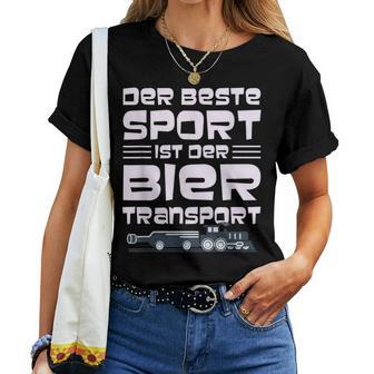 Der Beste Sport Biertransport Beer T-shirt Frauen - Geschenkecke