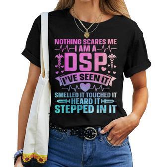 Direct Support Staff Dsp Appreciation Day Dsp Nurse Women T-shirt - Thegiftio UK