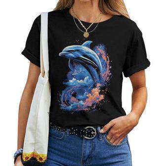 Dolphin Women's Boy Girl Toddler T-shirt Frauen - Geschenkecke