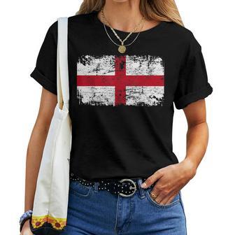 England Flag For And Women T-shirt Frauen - Geschenkecke