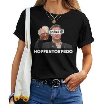 Entznde Den Hopfentorpedo Tornado Beer T-shirt Frauen - Geschenkecke