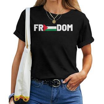 Freedom Palestine Flag And Nagers T-shirt Frauen - Geschenkecke