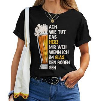 Beer Saying For Beer Drinkers Bavaria T-shirt Frauen - Geschenkecke