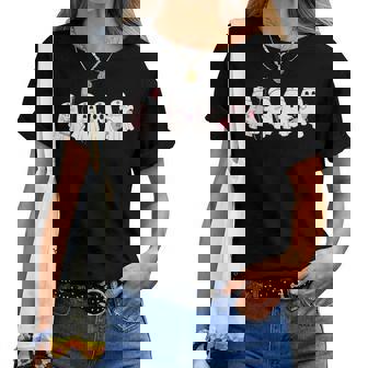 Ghost Spooky Nurse Halloween Cute Rn Nurse Women T-shirt | Seseable UK