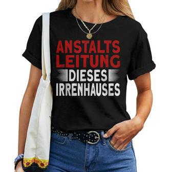 Profession Teacher Work Merrenhaus Anstaltleitung T-shirt Frauen - Geschenkecke