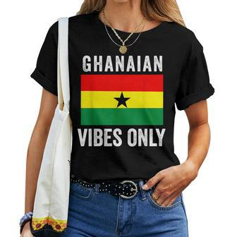 Ghana-Flagge Für Männer Und Frauen Ghanaischer Stolz Wurzeln Heritage Roots T-shirt Frauen - Seseable
