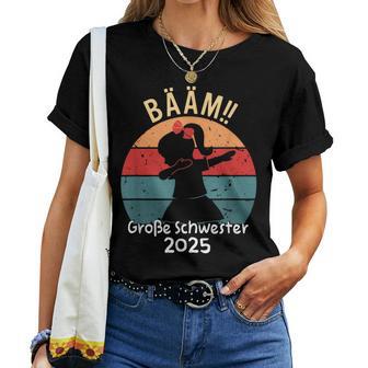 Girls Bääm Big Sister 2025 Dab Pregnancy T-shirt Frauen - Geschenkecke