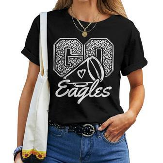 Go Cheer Eagles Sports Name Boys Girls Women T-shirt - Monsterry