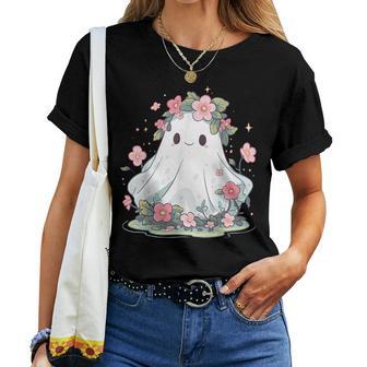 Halloween Ghost Flower Costume Girls Halloween Women T-shirt - Thegiftio UK