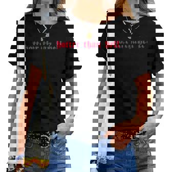 Hotter Than Hell Aesthetic Red Soft Grunge Goth Egirl Eboy Maglietta da donna - Novitaregali