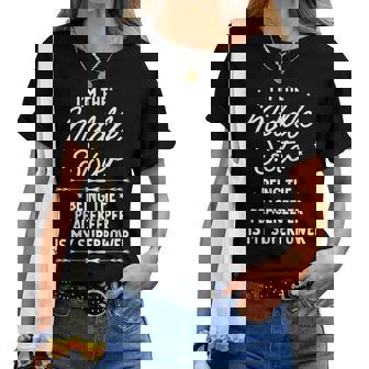 I'm The Middle Sister I Am Reason We Have Rules Sibling Women T-shirt - Thegiftio UK