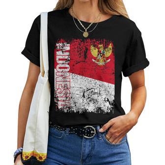 Indonesia Flag Children T-shirt Frauen - Geschenkecke