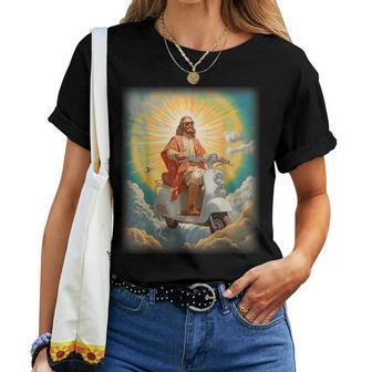 Jesusespa Driver Heaven Christian Hippie Biker T-shirt Frauen - Geschenkecke