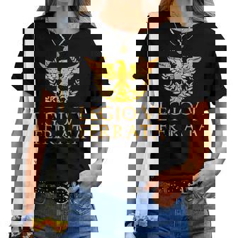 Legioi Ferrata Roman Legion Spqr Camiseta de mujer - Regaloses