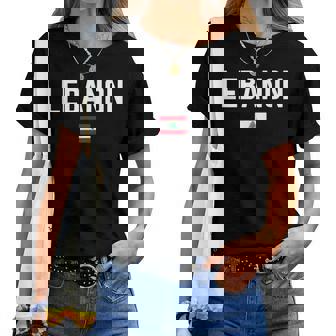 Líbano Bandera Hombres Es Niños Líbano Camiseta de mujer - Regaloses