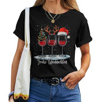 Lustiges Weihnachts Outfit Partner Frauen Frohe Weihnachten T-shirt Frauen - Geschenkecke