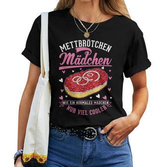 Mettbuns Girls' Hackepeter Mett Bun S T-shirt Frauen - Geschenkecke