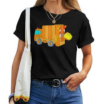 Müllmann Bin Car Waste Disposal T-shirt Frauen - Geschenkecke