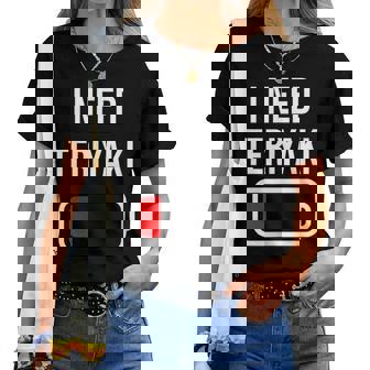 I Need Teriyaki Eat Cooking Chicken Food Teriyaki Women T-shirt - Monsterry