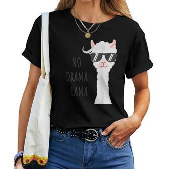 No Drama Lama Llama T-shirt Frauen - Geschenkecke