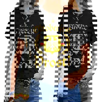 Oktoberfest Cheers German Flag Eagle Prost Camiseta de mujer - Regaloses