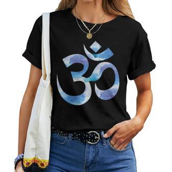 Om Ohm Aum Symbol Spiritual Yoga Mandala Namaste T-shirt Frauen - Geschenkecke