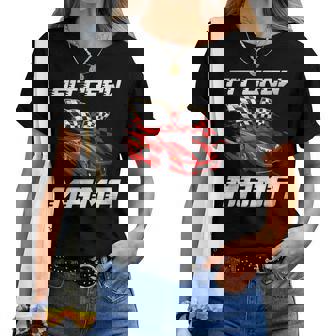 Pit Crew Mama Race Car Birthday Racing Car Family Women T-shirt | Seseable UK