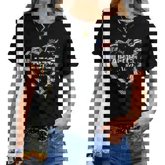 Proud Air Force Sister Air Force Graduation Sister Usaf Women T-shirt - Monsterry