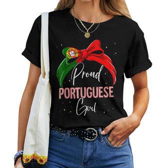 Proud Portuguese Girl Portugal T-shirt Frauen - Geschenkecke