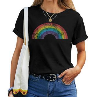 Rainbow Intage Retro 80S Style Girls S T-shirt Frauen - Geschenkecke