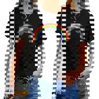 Rainbow Pride Life Healing Sunlight Nature Peace Spirit Maglietta da donna - Novitaregali