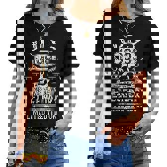 Regalo 25 Cumpleaños 25 Años Hombre Julio 1999 Camiseta de mujer - Regaloses